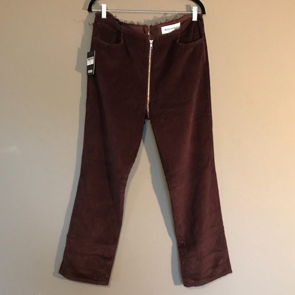 ❣️SOLD❣️NWT Reformation Bruno Pant Brown size 30 - Picture 6 of 8
